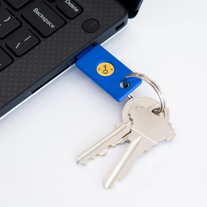 YubiKey Security Key NFC For Your Laptop