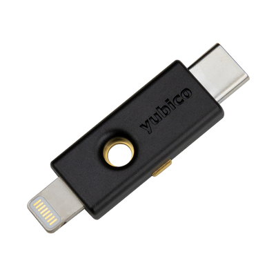 YubiKey 5Ci - USB-C/Lightning 認証セキュリティキー Amazon | Yubico - YubiKey 5C - USB-C - 2ファクター認証
